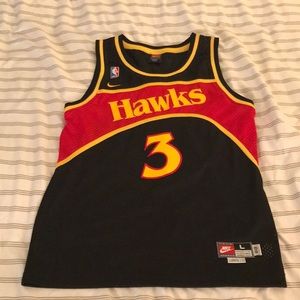 Nike Hawks Abdur-Rahim jersey Large
